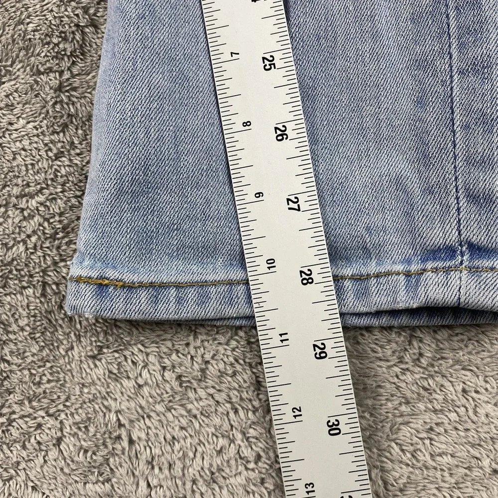 Levis 511 Slim Fit Jeans Mens 28x29‎ Blue Light Wash Low Rise Distressed